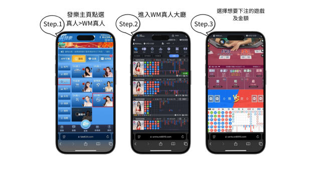 Wm真人百家樂投注教學