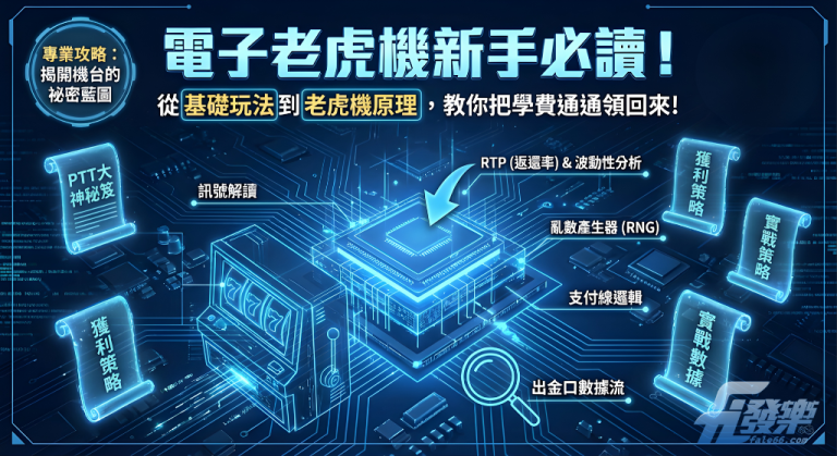 1_電子老虎機新手必讀！從基礎玩法到老虎機原理，教你把學費通通領回來!_